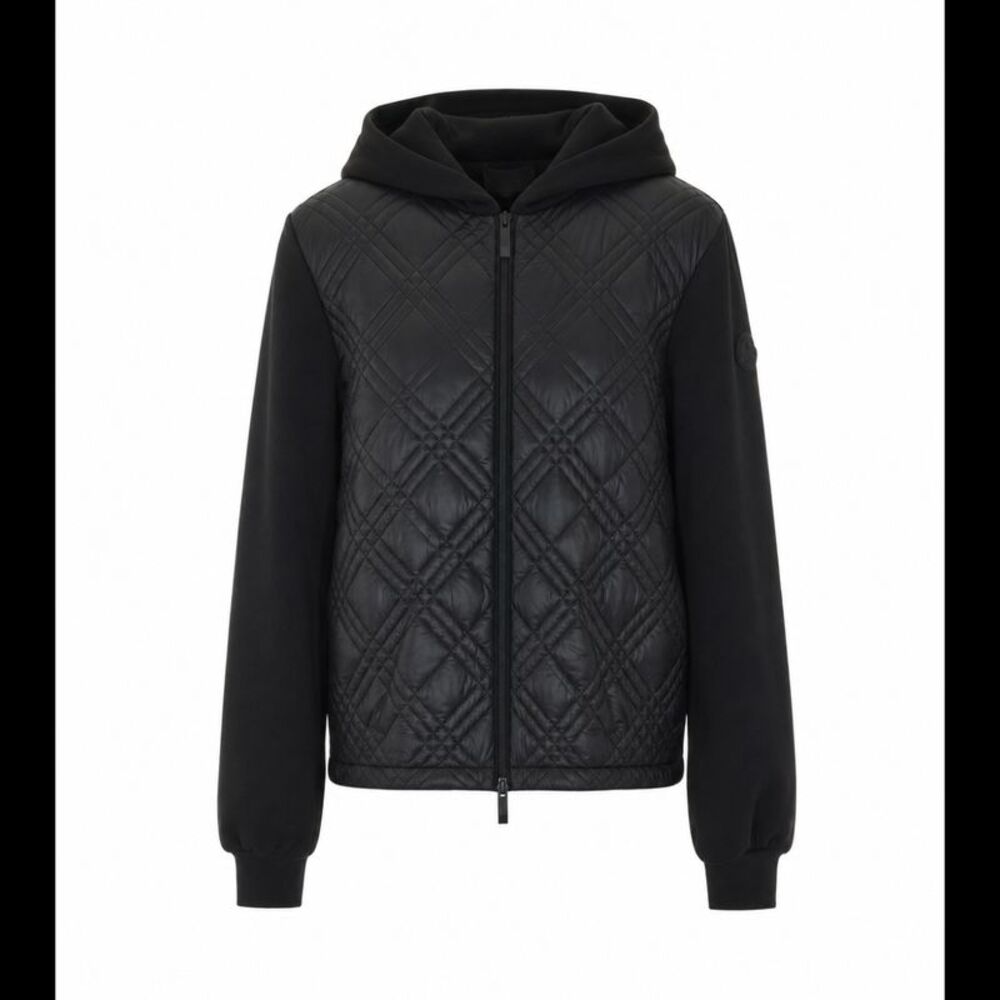 Moncler Women Logo Zip Up Cardigan
